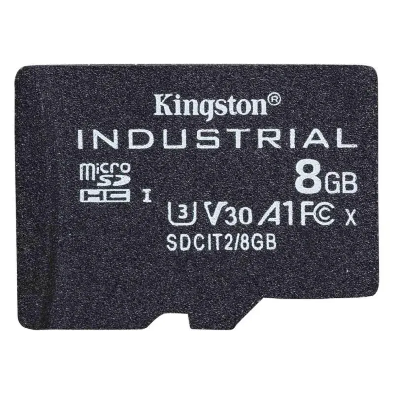 Kingston Industrial microSDHC 8GB UHS-I U3 V30 A1 com Resistência Extrema e Alto Desempenho