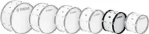 Bombo de Marcha Yamaha MB4018 Branco 18"x10"