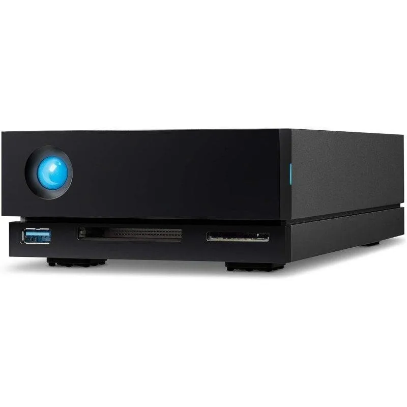 Disco Duro Lacie 1big Dock 8TB HDD 7200rpm Thunderbolt 3 Leitor de Cartões