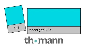 Lee Filter Roll 183 Moonlight Blue