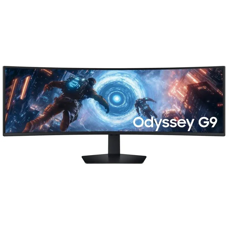 Monitor Samsung Odyssey G9 LS49FG916EUXEN 49" LED VA UltraWide DQHD 144Hz HDR600 FreeSync Premium Pro Curvo
