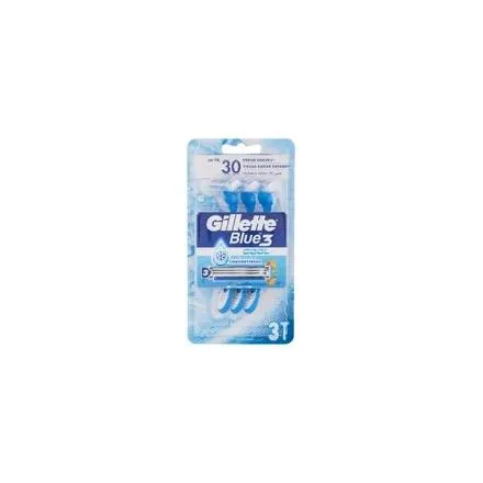 Gillette blue 3 cool disposable razor 3 pcs m