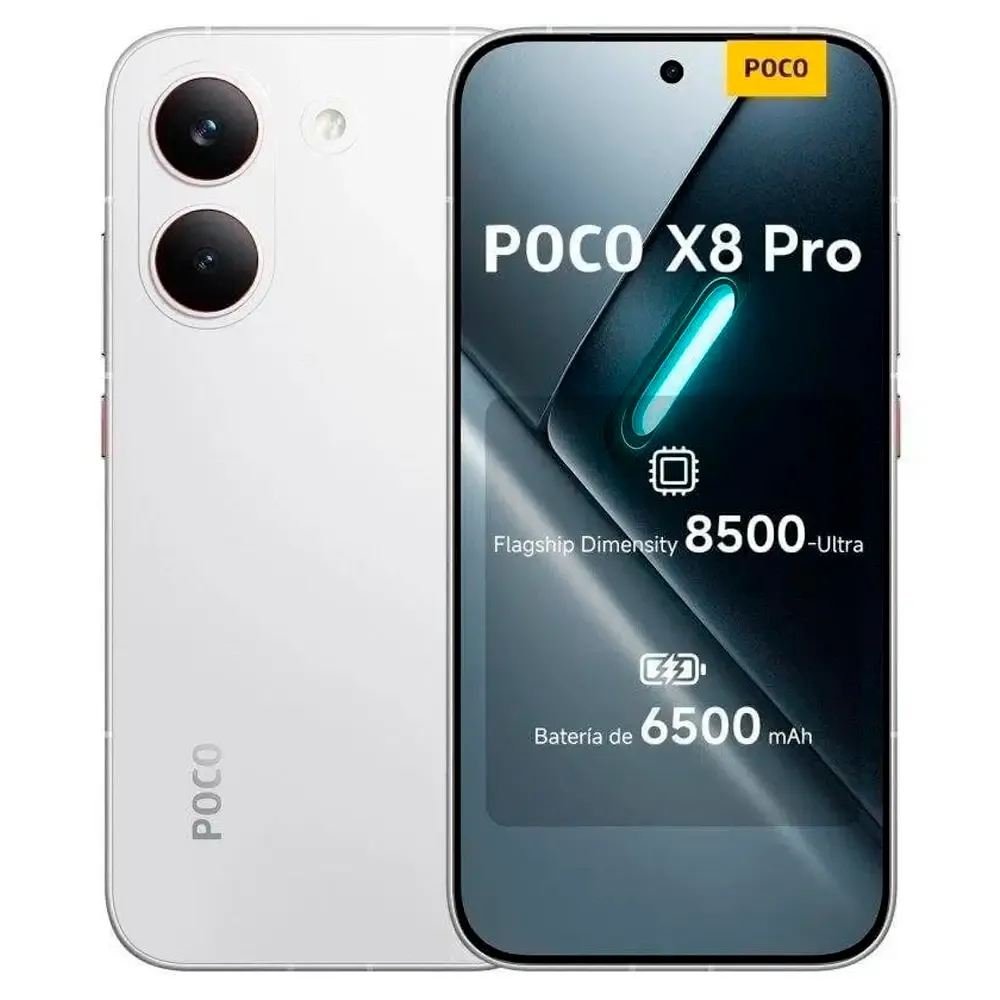 Smartphone Xiaomi Poco X8 Pro 5G 6.59 8GB/256GB Dual SIM White