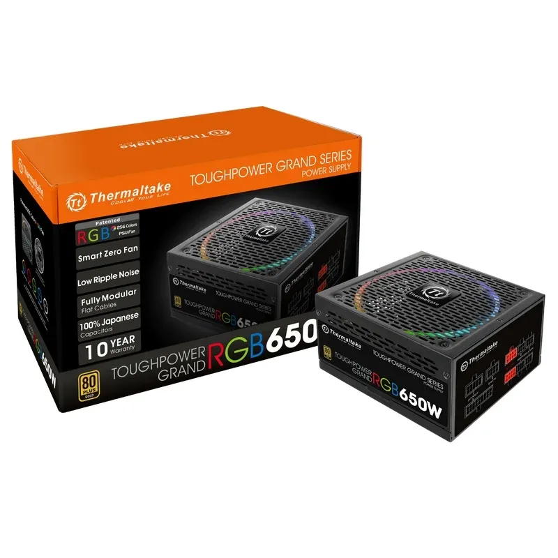 Thermaltake Grand RGB 650W Plus Gold Modular