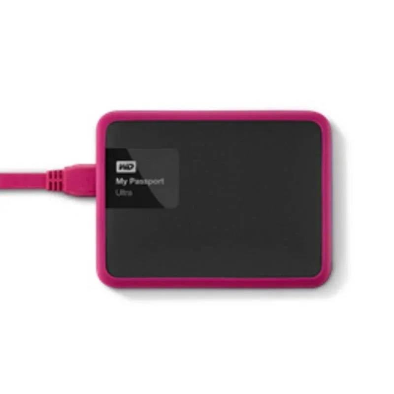 Caja PC Western Digital WD Grip Pack USB 3.2 Gen 1 Preto Rosa 1TB