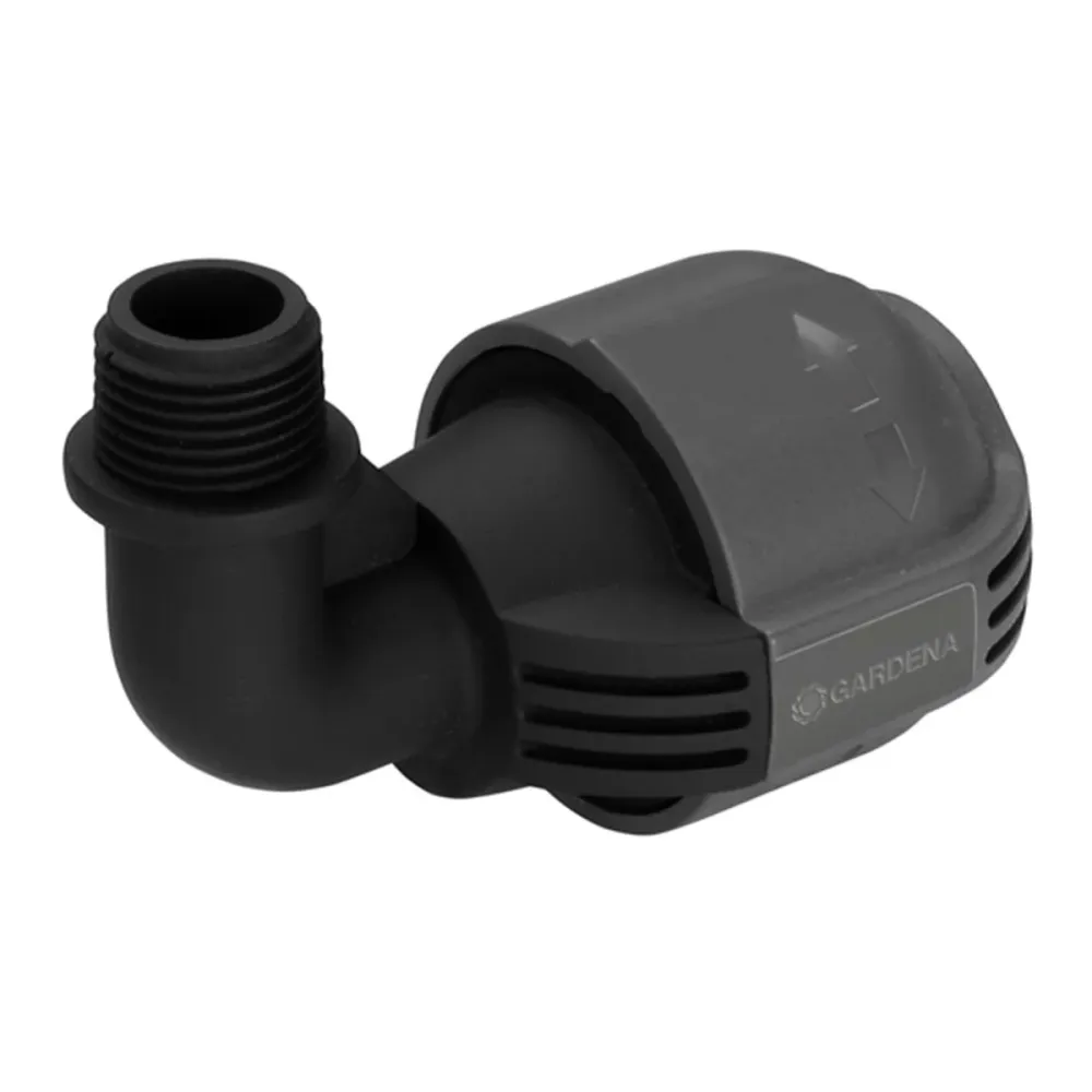 Conector de Mangueira Gardena união em L 25mm 1/2"