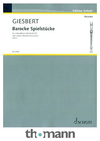 Schott Barocke Spielstücke 2