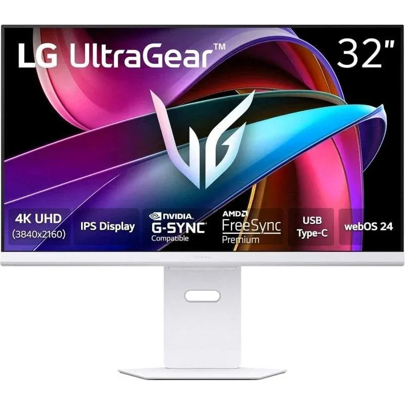 Monitor LG UltraGear 32G810SA-W 32" UltraHD 144Hz IPS USB-C FreeSync 1ms HDR