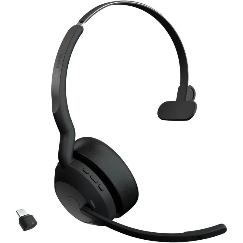 Jabra 25599-889-899 Evolve2 55 Auricular Mono Sem Fios 25599-889-899