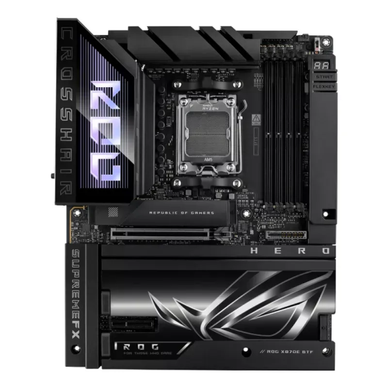 Motherboard ASUS ROG Crosshair X870E Hero BTF | AMD AM5 | Chipset X870E | USB4 | ATX
