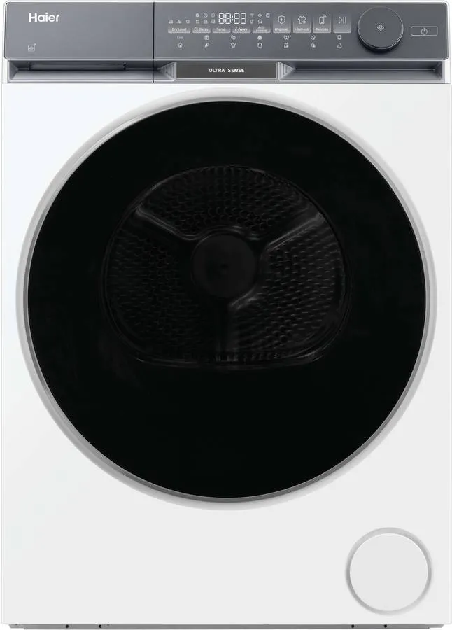 Máquina de Secar Roupa HAIER HD90-AQ387U1-S (9 kg - Bomba de Calor - Branco)