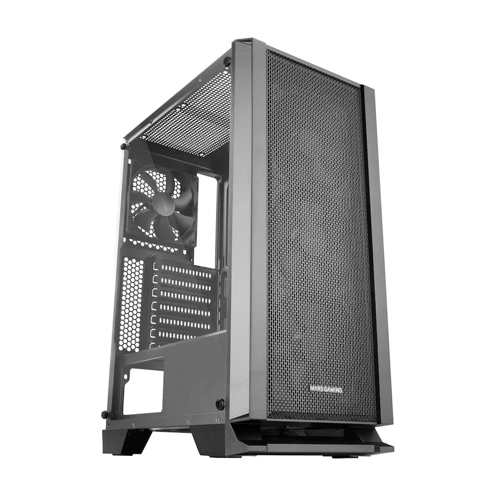 Caixa ATX Mars Gaming MC-Master Tempered Glass Preta