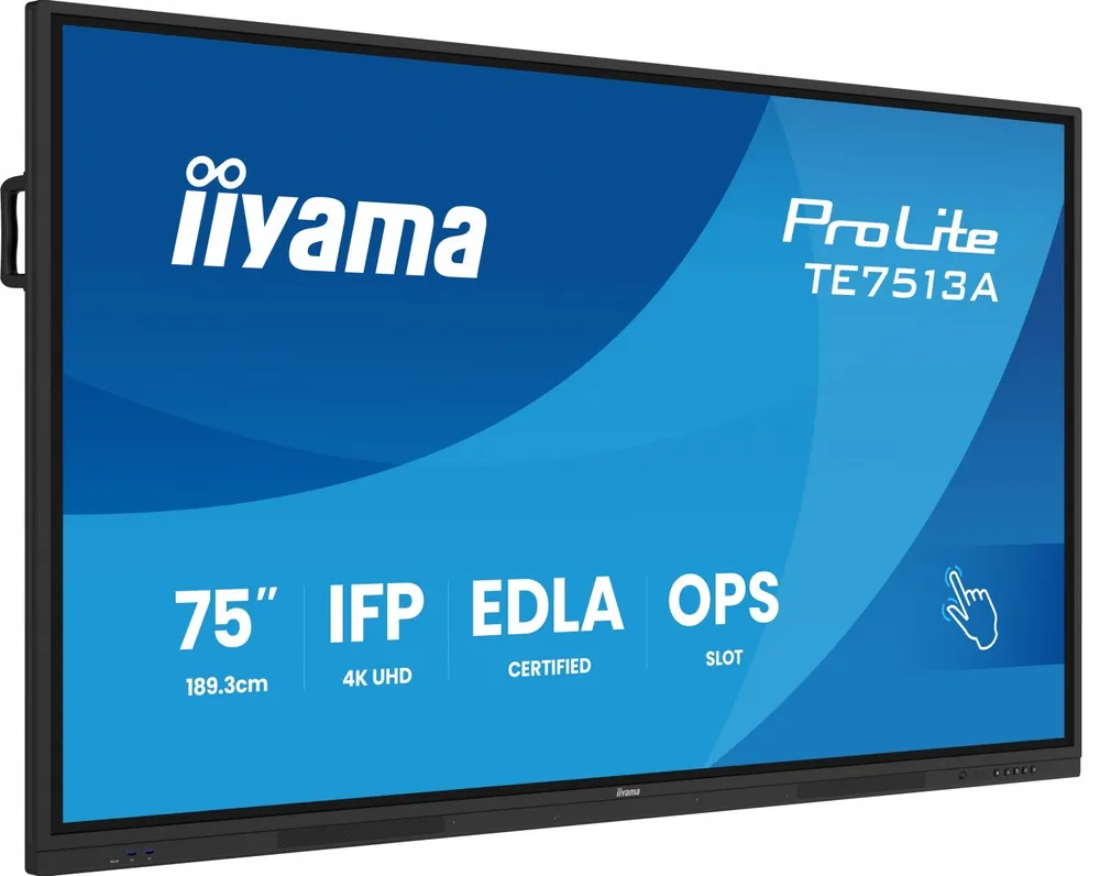 iiyama TE7513A-B3AG Painel Interativo Plano IFP 75" IPS TE7513A-B3AG