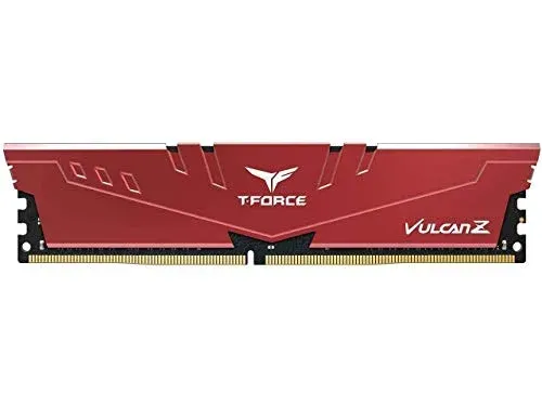 Memória RAM Team Group Vulcan Z 8GB DDR4 3600MHz CL18 Vermelha