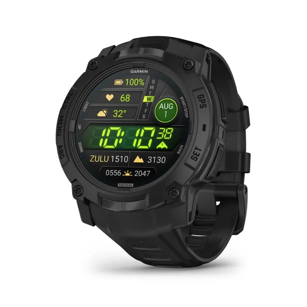 SmartWatch Garmin Instinct 3 50mm AMOLED Tactical Edition Preto