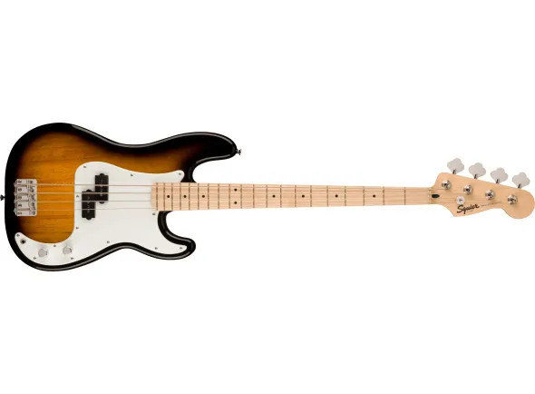 Fender Squier Sonic Precision Bass Maple Fingerboard White Pickguard 2-Color Sunburst B-Stock