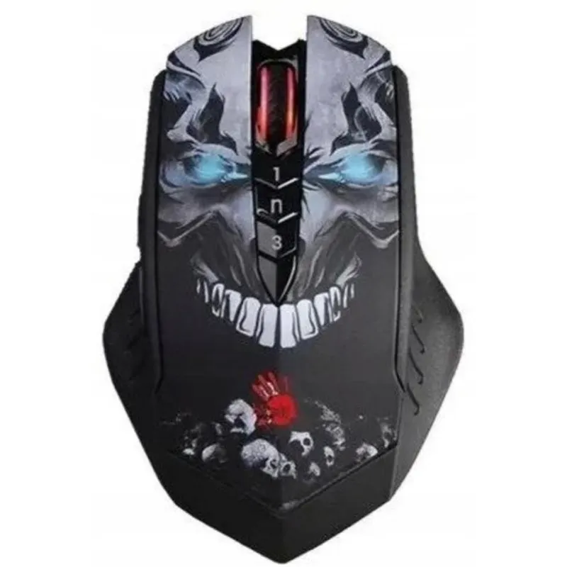 Ratón A4Tech Bloody R80 Plus sem fios 5000 DPI preto 8 botões programáveis