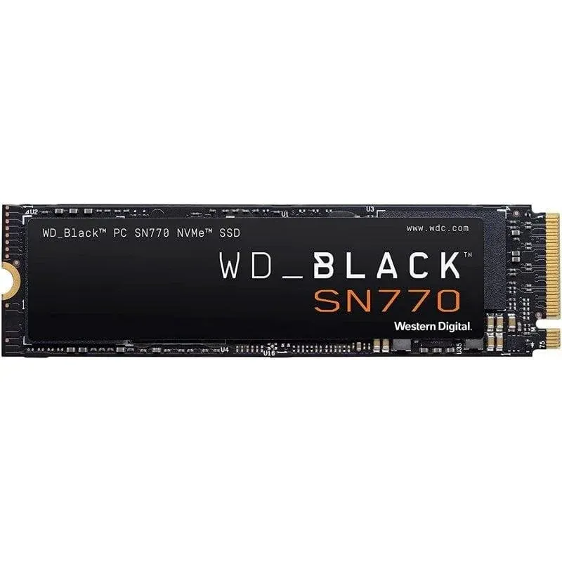 Disco Rígido Disco Duro Western Digital Black SN770 1TB SSD NVMe 5150MB/s PCIe 4.0