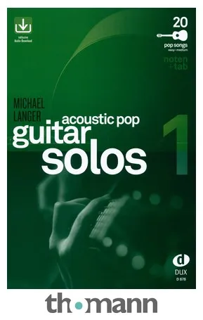 Edition Dux Acoustic Pop Guitar Solos 1