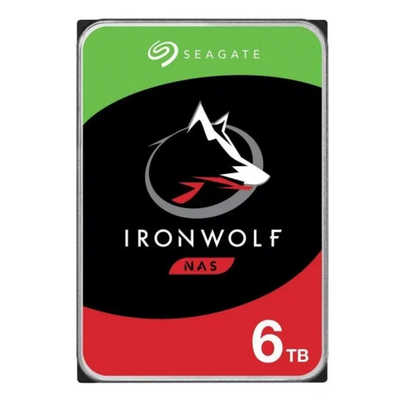 Disco Rígido Seagate IronWolf NAS 6TB SATA3