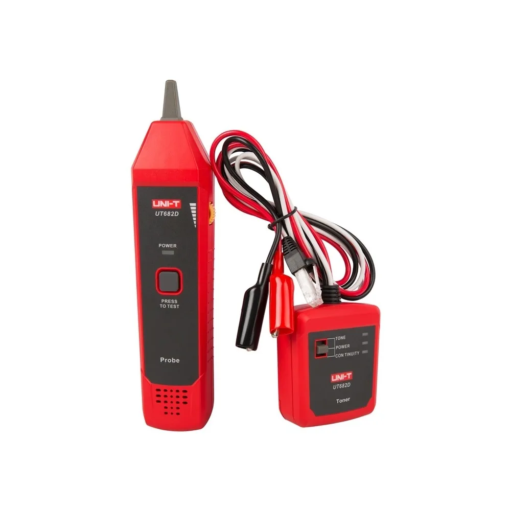 Testador Continuidade Cabos Telefone/Rede UTP - UNI-T