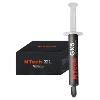 Pasta Termica Ntech Gx5 4G 12.8 W/m-k - Caixa De 10 Unidades (oferta De + 5)