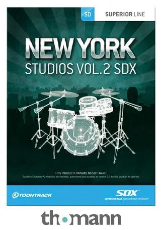 Toontrack SDX New York Studios Vol. 2