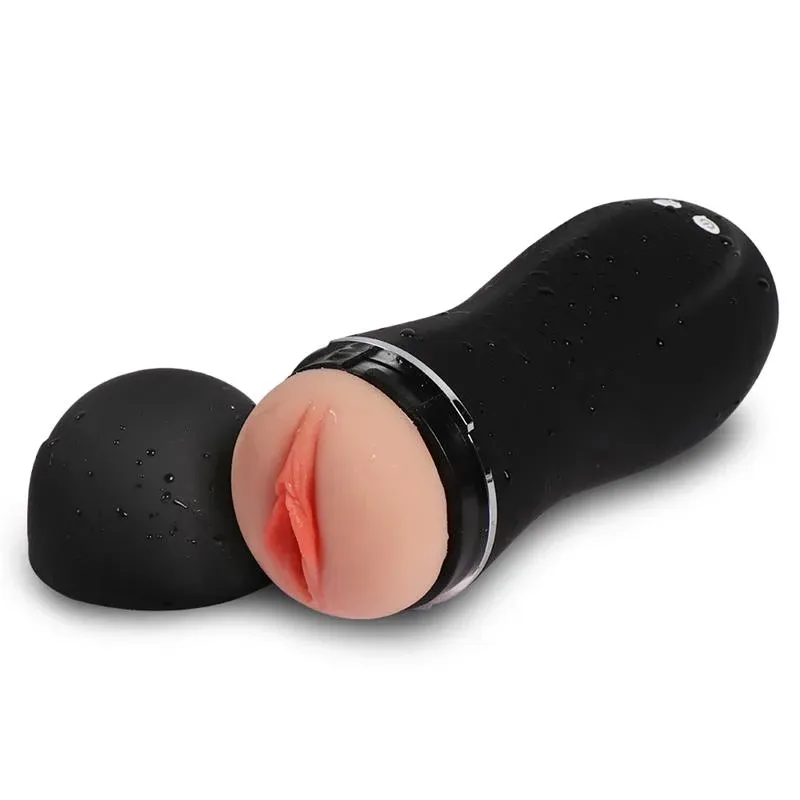 Masturbador usb tiny man com vibrador
