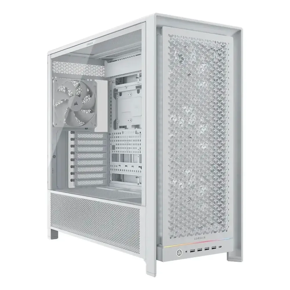 Caixa Extended-ATX Corsair Frame 5000D RS High-Airflow Tempered Glass Branca