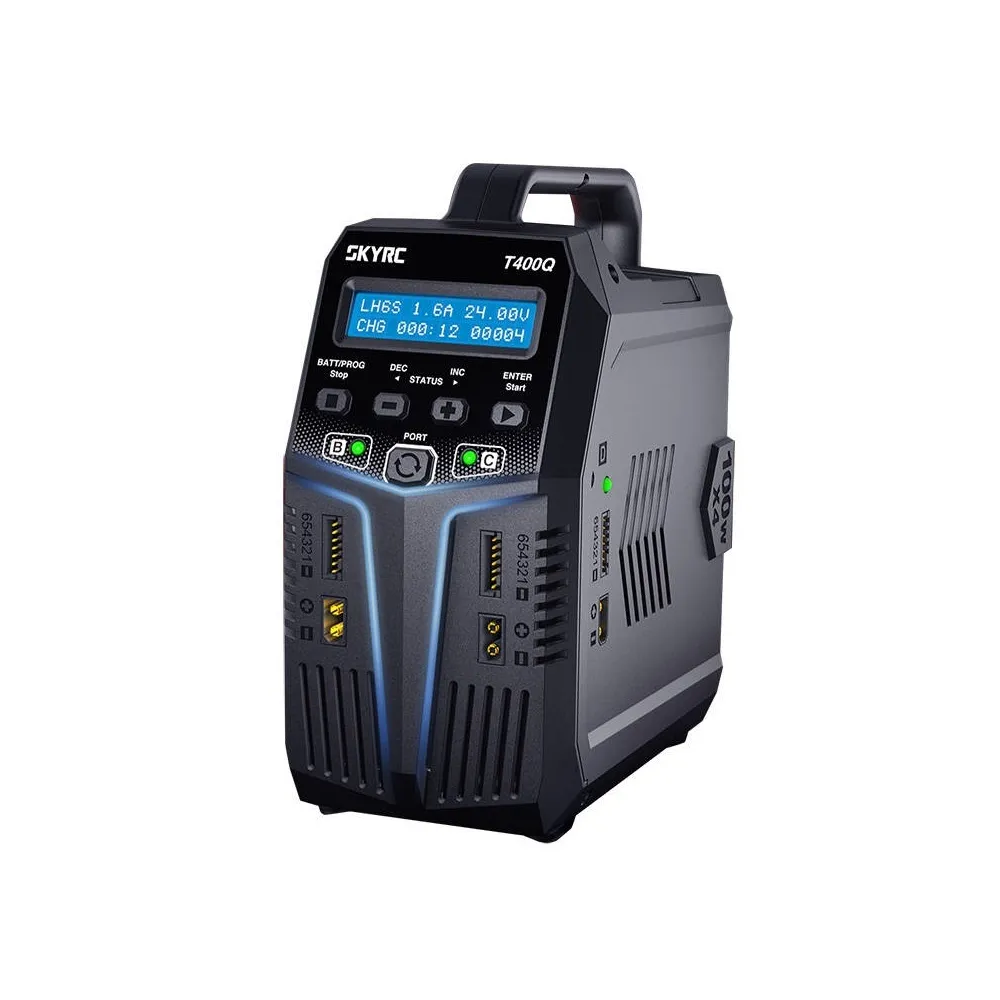 Carregador/Descarregador de Baterias T400Q - SKYRC