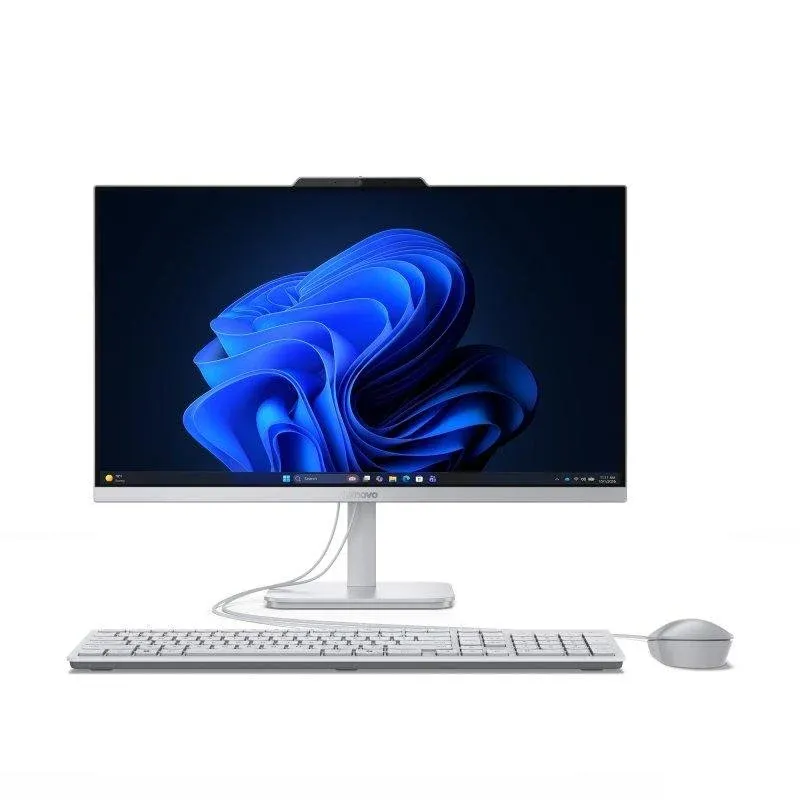All-in-One Lenovo A105 AMD Ryzen 5-40 16GB 512GB SSD Radeon 610M 23.8" Windows 11 Home Cinzento