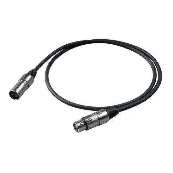 PROEL CABO MICROFONE 3m BULK250LU3