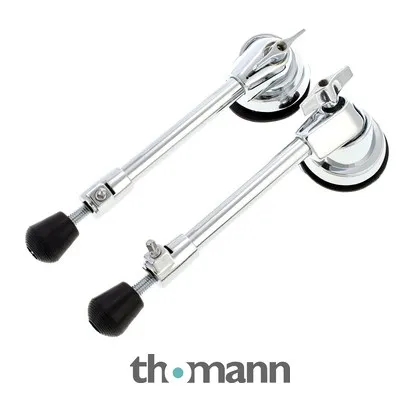 Millenium Bass Drum Legs Chrome