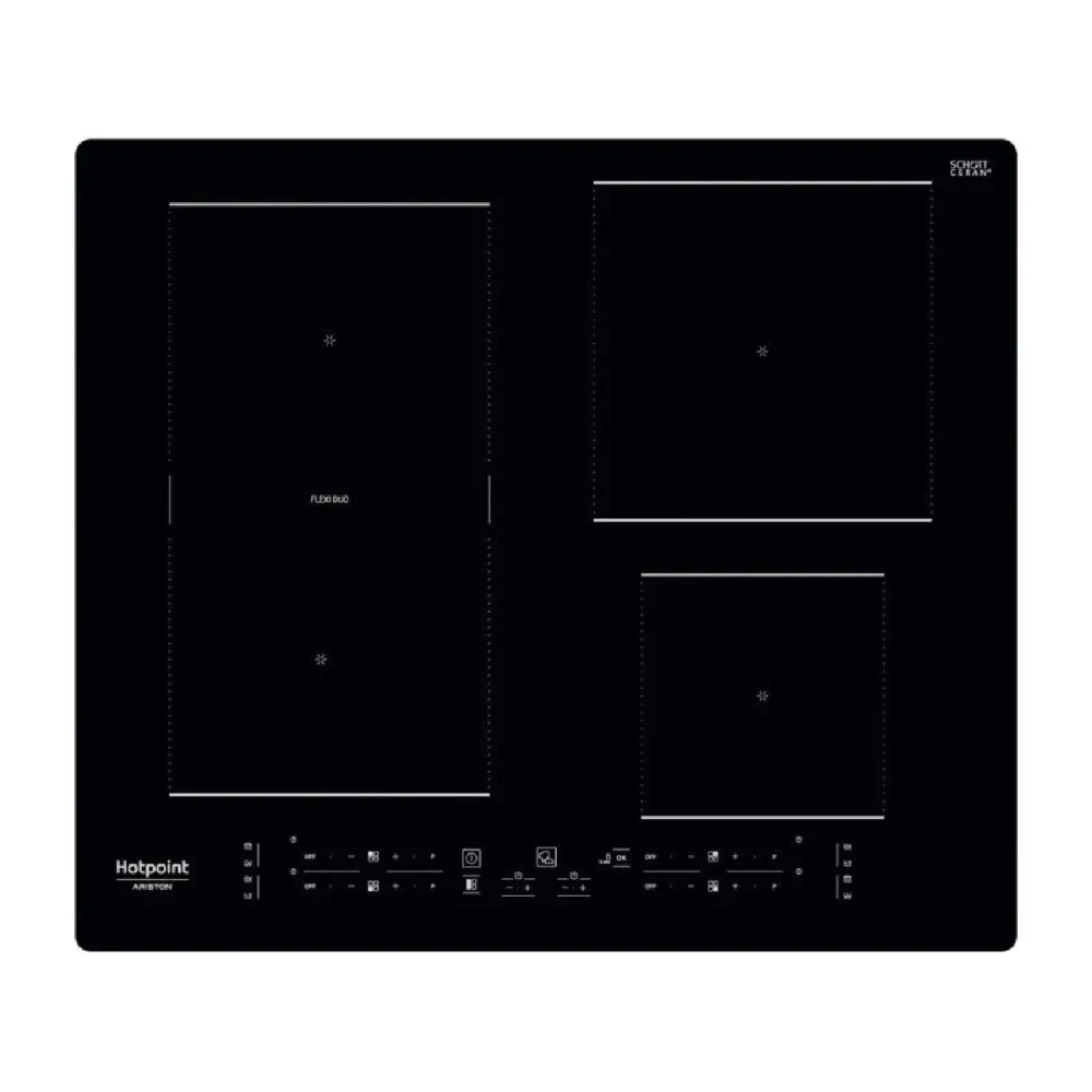 Placa de Indução Hotpoint HB3160CNE 7200W Preta