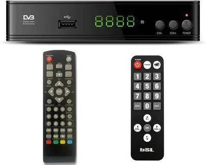 Receptor TDT BSL BSL BS-255L Comando Sênior (Preto)