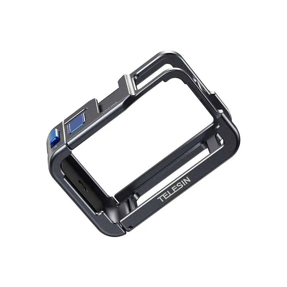 Telesin Caixa de metal para câmara DJI ACTION 3/4/5