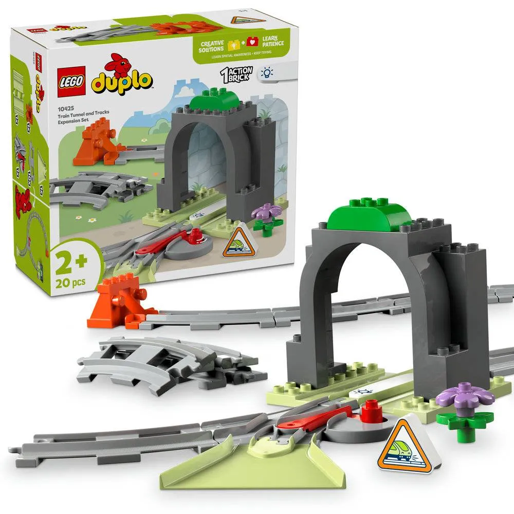 LEGO Duplo Set de Expansão de Túnel e Carris para Comboio - 10425