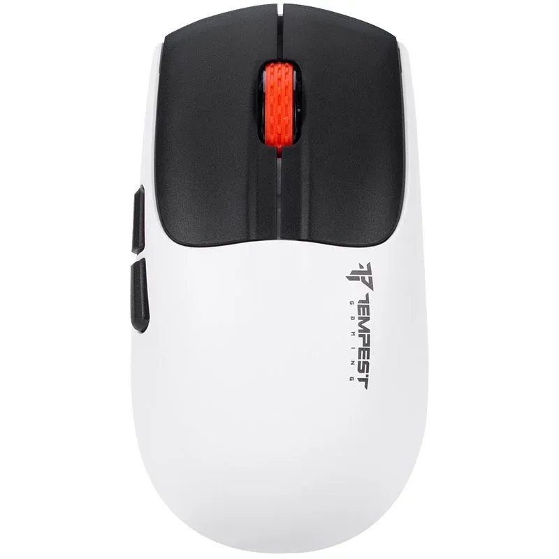 Tempest X18 Shatter Wireless RGB Gaming Mouse 11200DPI Branco