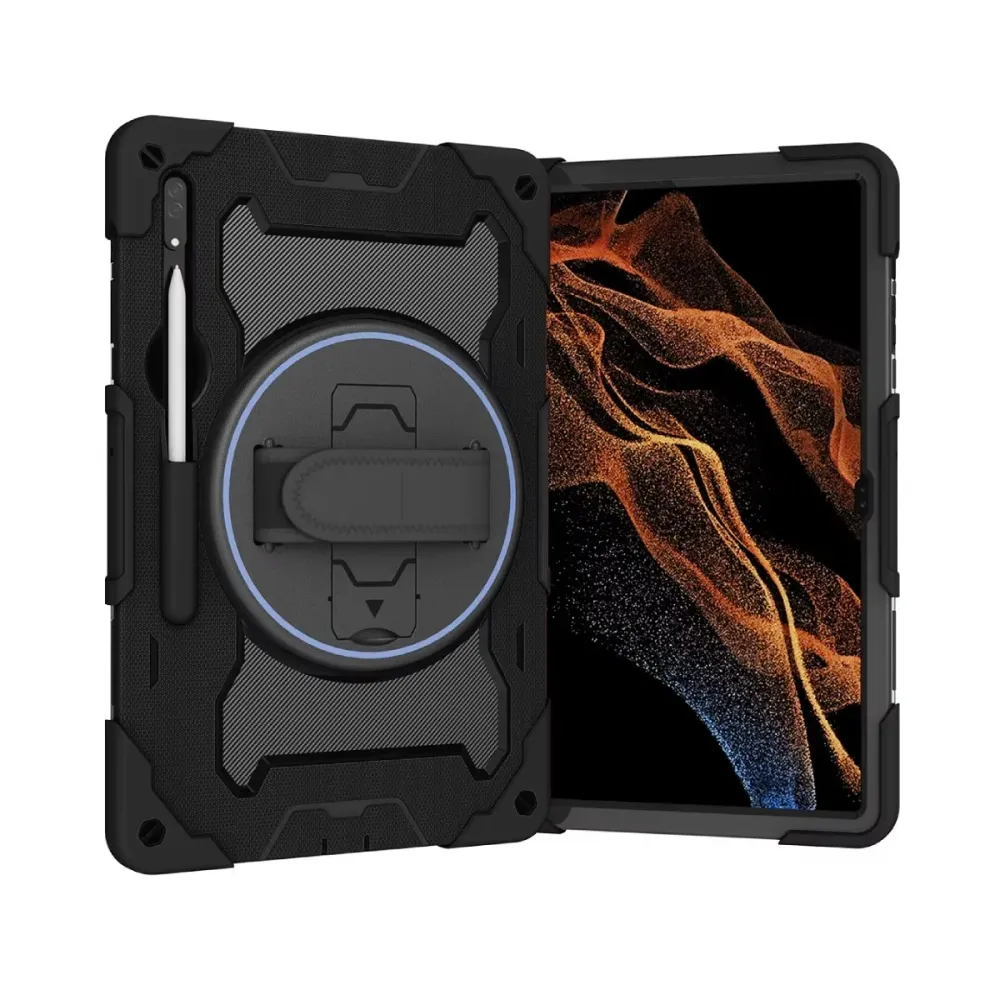 Capa Anti-choque Samsung Galaxy Tab S10+ 12.4" Preta