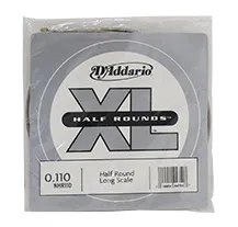 Corda individual baixo elétrico D'Addario NHR110 Nickel Half Round