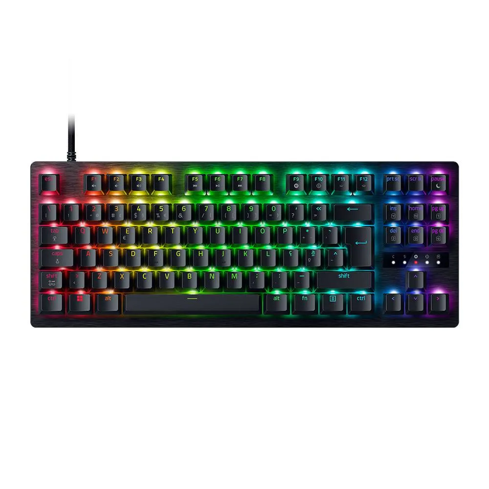 Teclado Mecânico Razer Huntsman V3 Tenkeyless 8KHz Analog Optical Switches Gen-2 PT Preto
