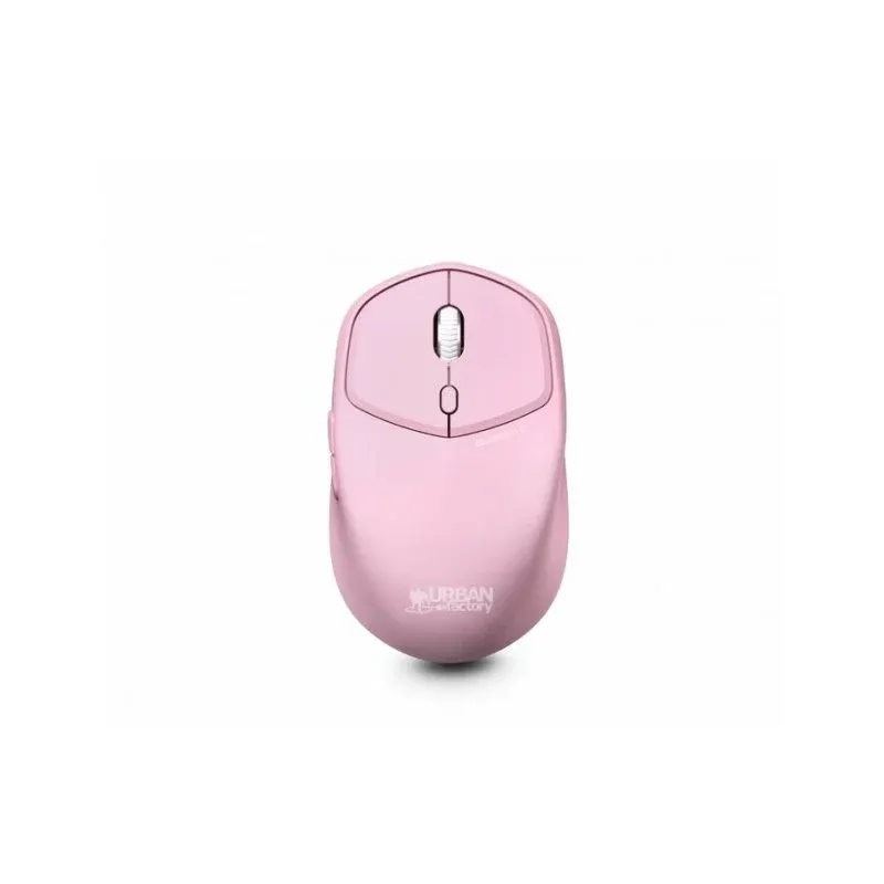 Rato Urban Factory ONLEE Bluetooth 1600 DPI Rosa 6 Botões Silencioso
