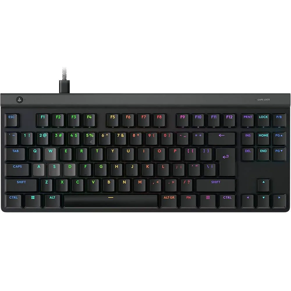 Teclado Analógico Magnético Logitech G515 Rapid TKL RGB Wired US Preto