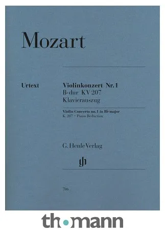 Henle Verlag Mozart Violinkonzert Nr. 1