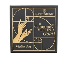 Jogo de Cordas para Violino Larsen Il Cannone Gold