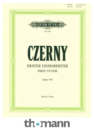 Edition Peters Czerny Erster Lehrmeister