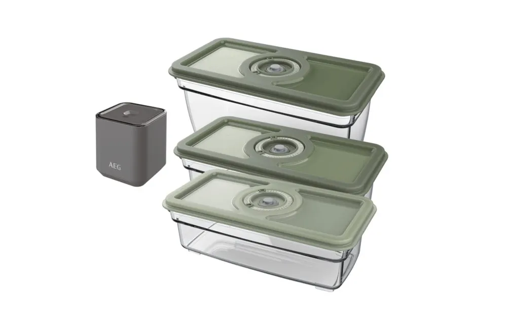 Máquina de vácuo portátil + recipientes AEG AVFK1+