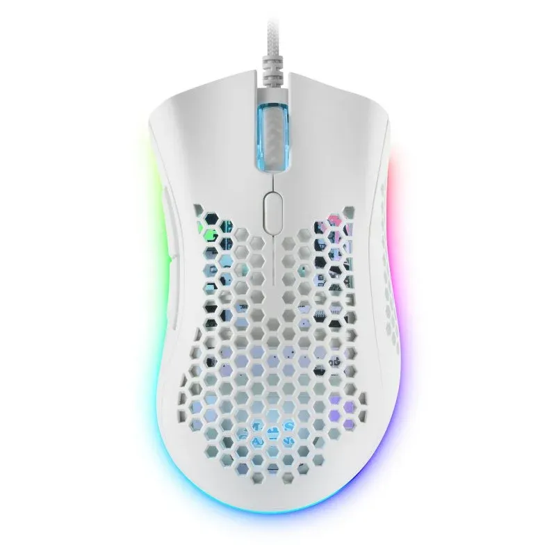 Mars Gaming MMEX Rato Gaming RGB 32000DPI Branco