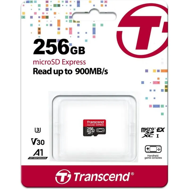 Cartão microSD Transcend USD710S 256GB UHS-I V30 U3 900MB/s