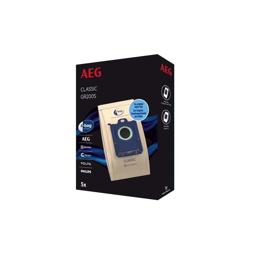 EMBALAGEM SACOS ASPIRADOR AEG - GR200S